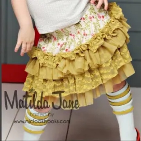 Matilda Jane Other - Matilda Jane Serendipity Cotton Candy Tule Tutu Ruffle Skirt